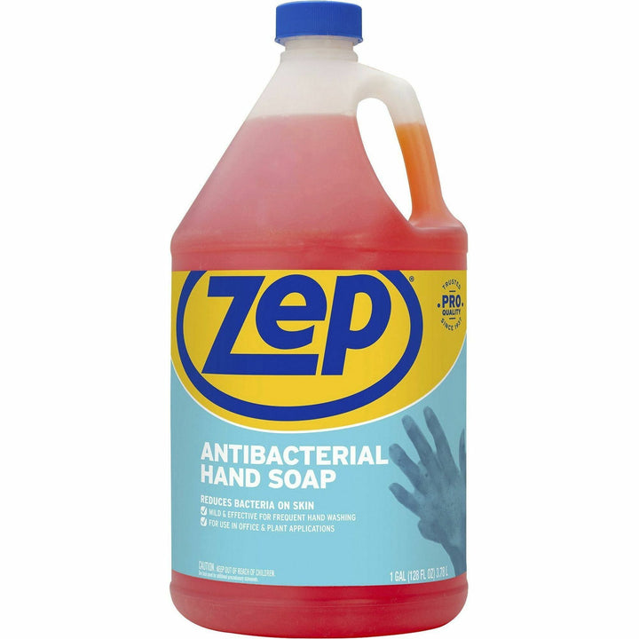 Image of Zep Commercial® Hand Soap, Antibacterial, 1 Gallon, 4/CT, Orange