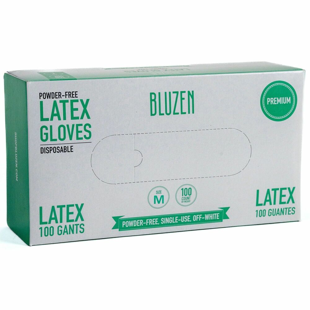 Image of Remcoda, LLC Gloves,Latex,Powder-Free,Medium,100/BX,OFWE