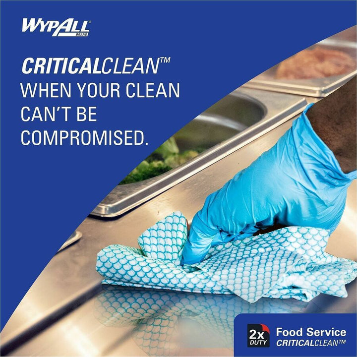 Image of Wypall CriticalClean 51636 Critical Clean Foodservice Cloths