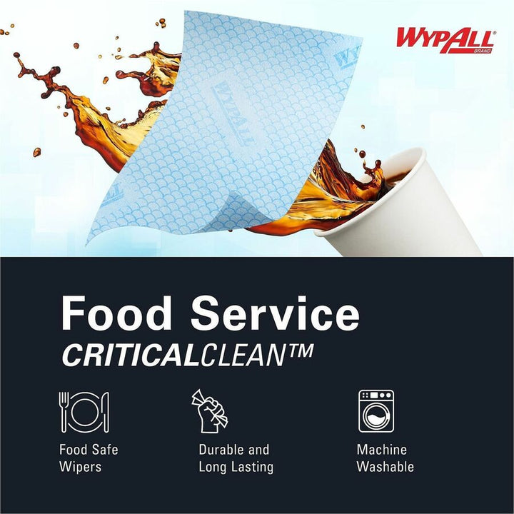 Image of Wypall CriticalClean 51636 Critical Clean Foodservice Cloths