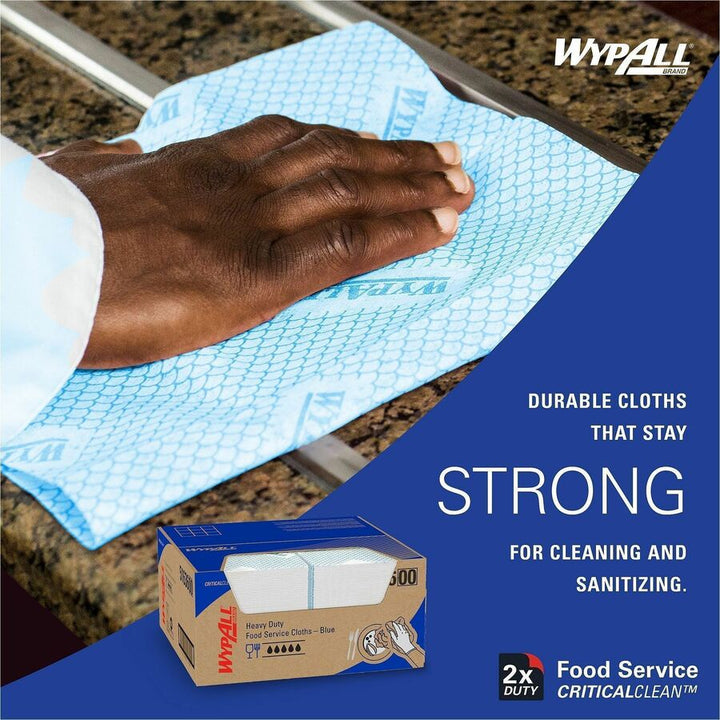 Image of Wypall CriticalClean 51636 Critical Clean Foodservice Cloths