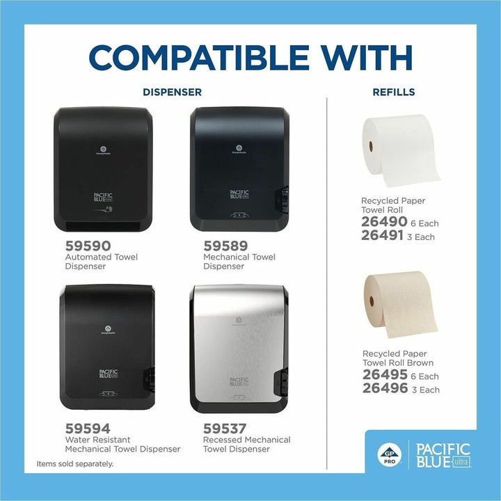 Image of Pacific Blue Ultra 59594 High Cap Touchless Towel Dispenser