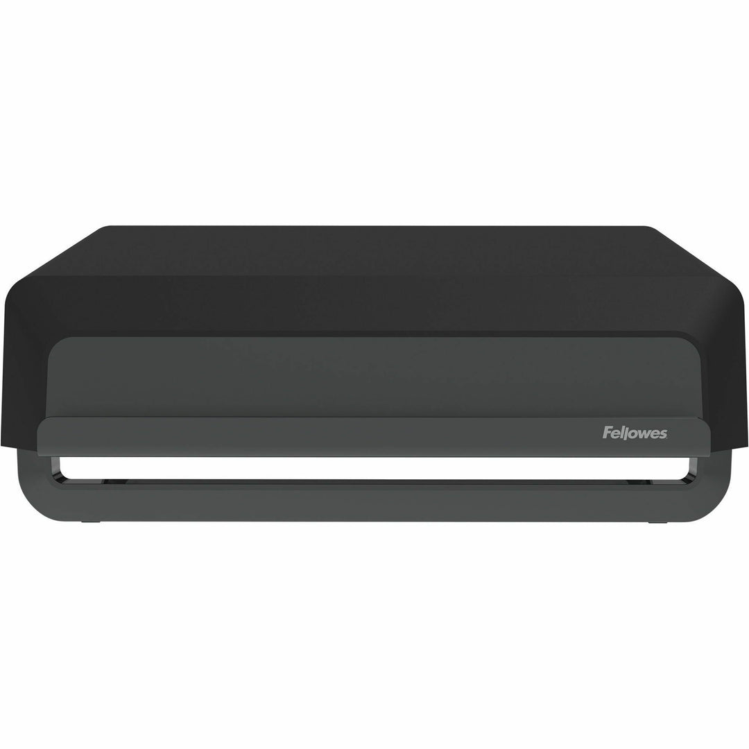 Image of Fellowes® Breyta Monitor Stand, 13.94" x 11.97" x 3.25" to 6", Black, Supports 33 lbs