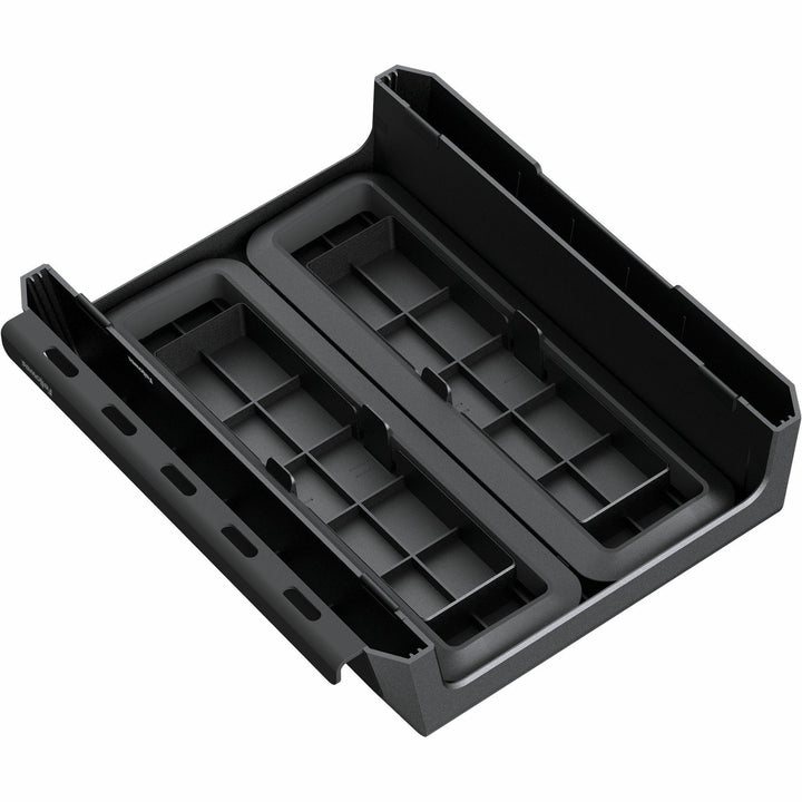 Image of Fellowes® Breyta Monitor Stand, 13.94" x 11.97" x 3.25" to 6", Black, Supports 33 lbs