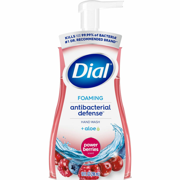 Image of Dial® Handwash,Foam,Pump Bottle,10oz,Power Berries,8/CT,RD
