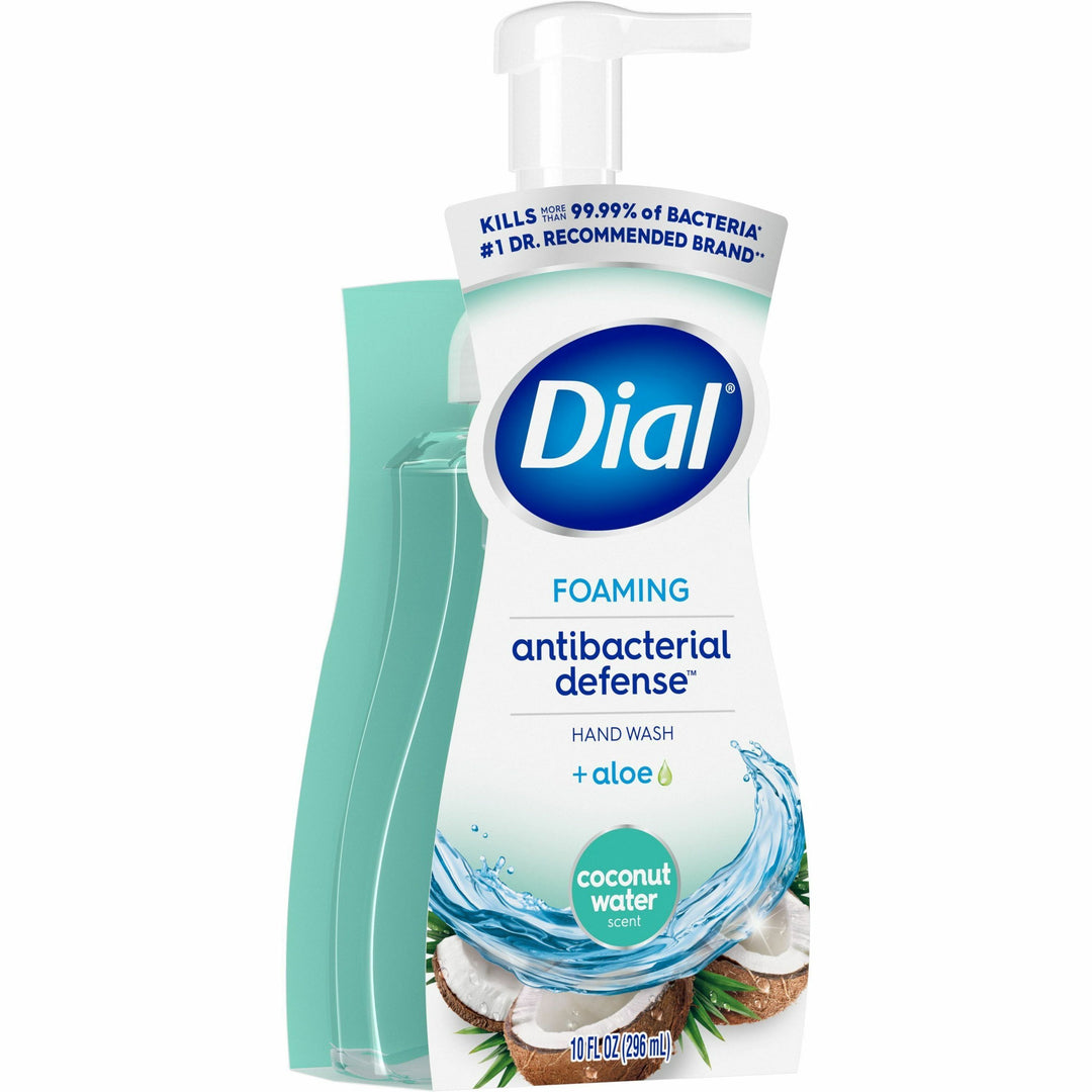 Image of Dial® Hand Soap,Foaming,Antibacterial,10oz,8/CT,Coconut Water