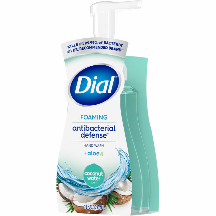 Image of Dial® Hand Soap,Foaming,Antibacterial,10oz,8/CT,Coconut Water