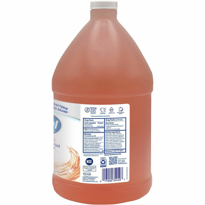 Image of Dial® Handwash,Foaming,Antibacterial,Gold,Orange,1 Gallon,4/CT,OE