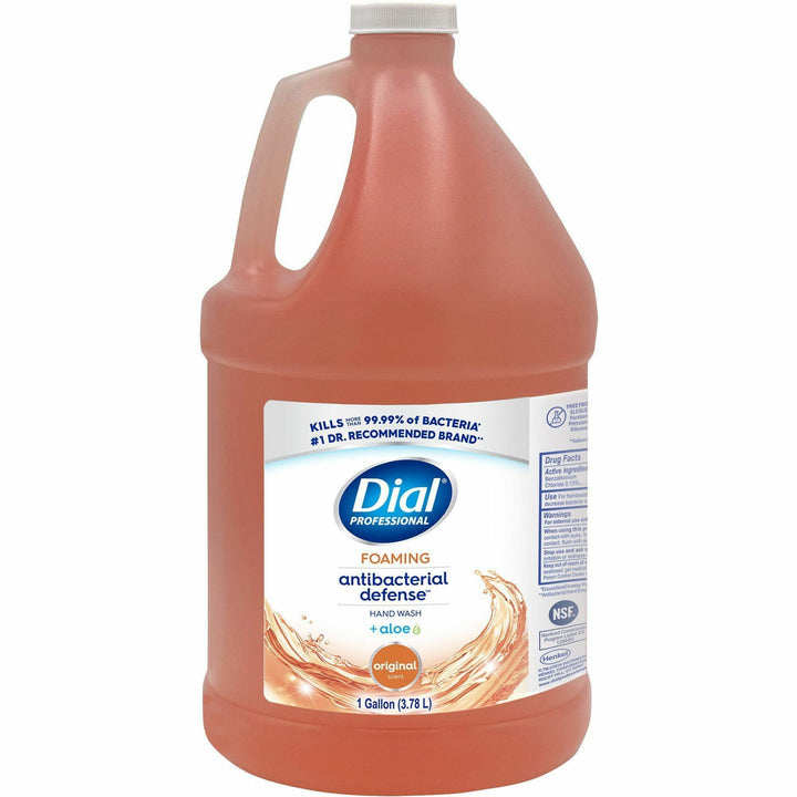 Image of Dial® Handwash,Foaming,Antibacterial,Gold,Orange,1 Gallon,4/CT,OE