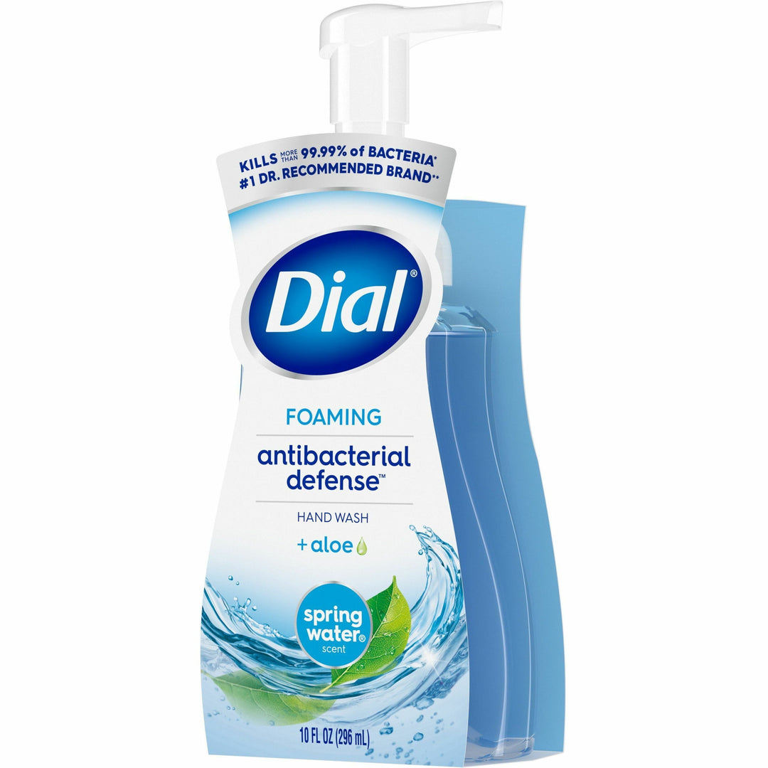 Image of Dial® Hand Soap,Foam,Antibacterial,10 oz,Springwater,8/CT,LBE