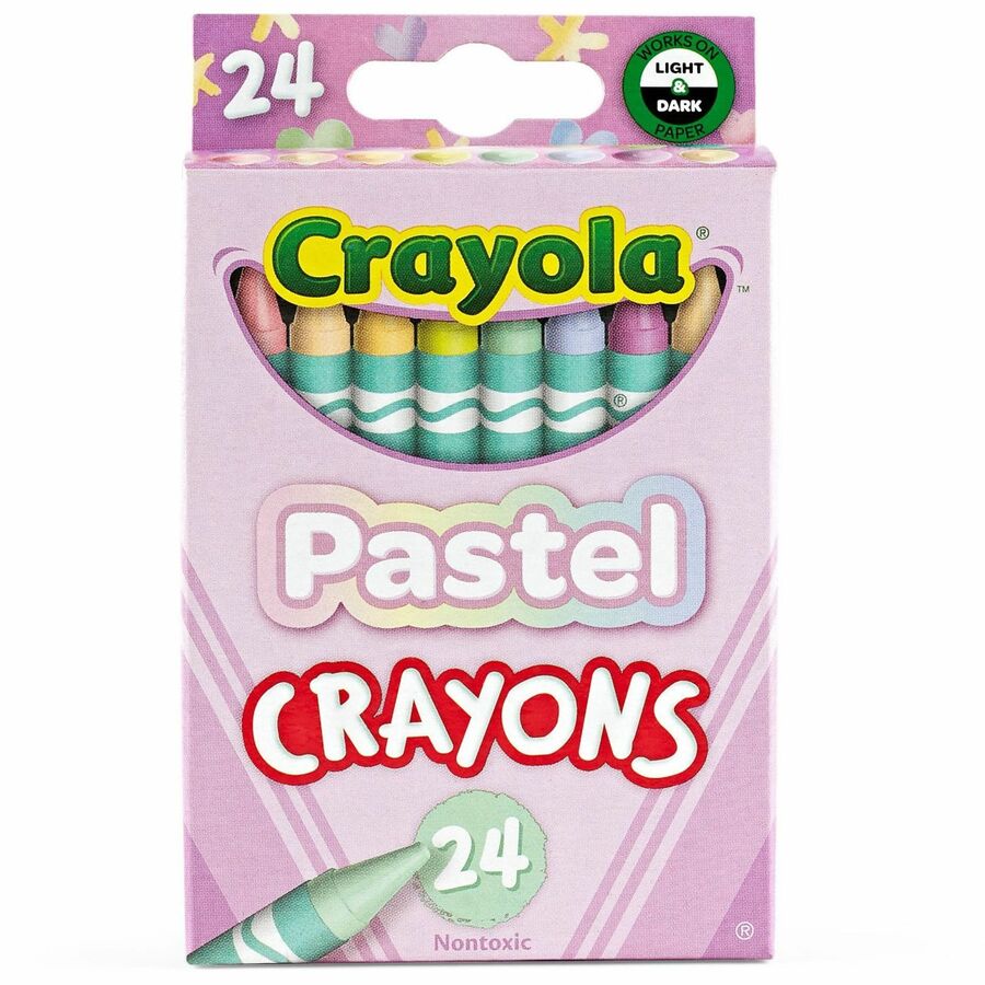 Image of Crayola® Crayons, 24 Different Colors, 24/PK, Assorted
