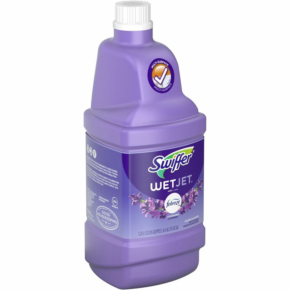 Image of Proctor & Gamble Floor Cleaner,f/WetJet,Lavender Vanilla,42.2oz,PE