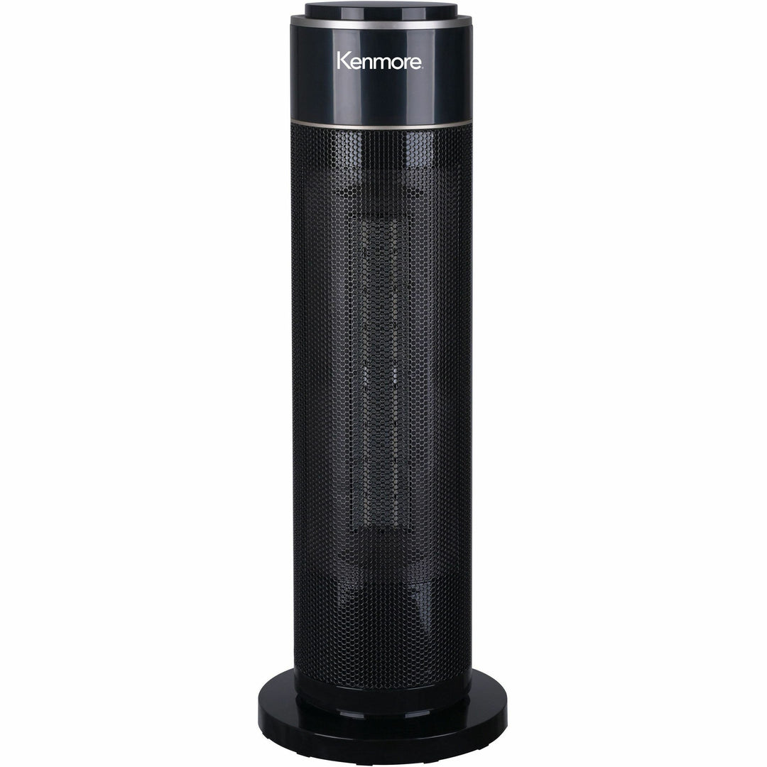 Image of ESM Heater,Tower,Oscillating,2 Settings,Remote,Timer,21"H,BK