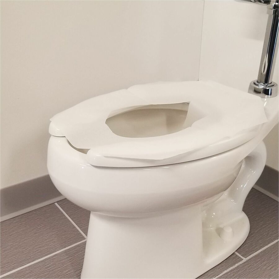 Image of Hospeco DS5000 Discreet TSC Half-Fld 20 250 S, Half-fold, For Public Toilet, White, Fiber, 250/Pack, 20 / Carton