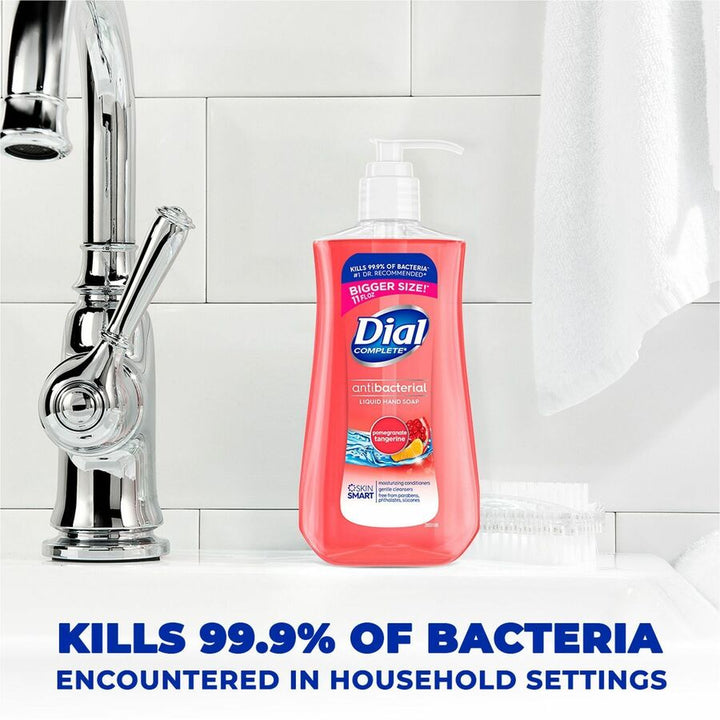 Image of Dial® Hand Soap,Liqd,Antibacterial,Pomgnte/Tangerine,11oz,12/CT,RD