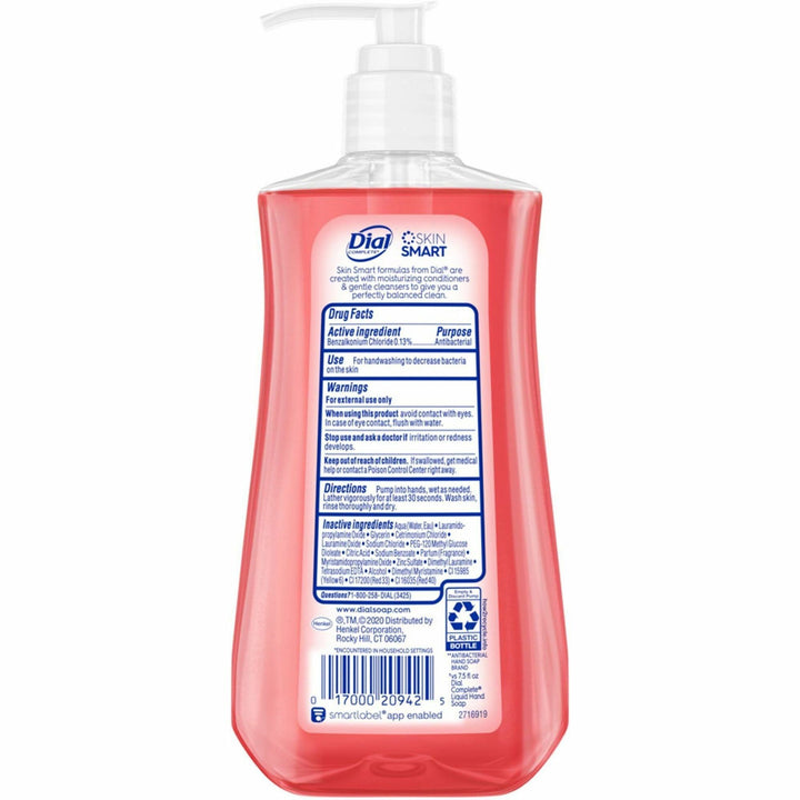 Image of Dial® Hand Soap,Liqd,Antibacterial,Pomgnte/Tangerine,11oz,12/CT,RD
