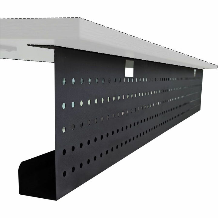 Image of Lorell Modesty Panel,f/60"Top,54"x3"x10",Black