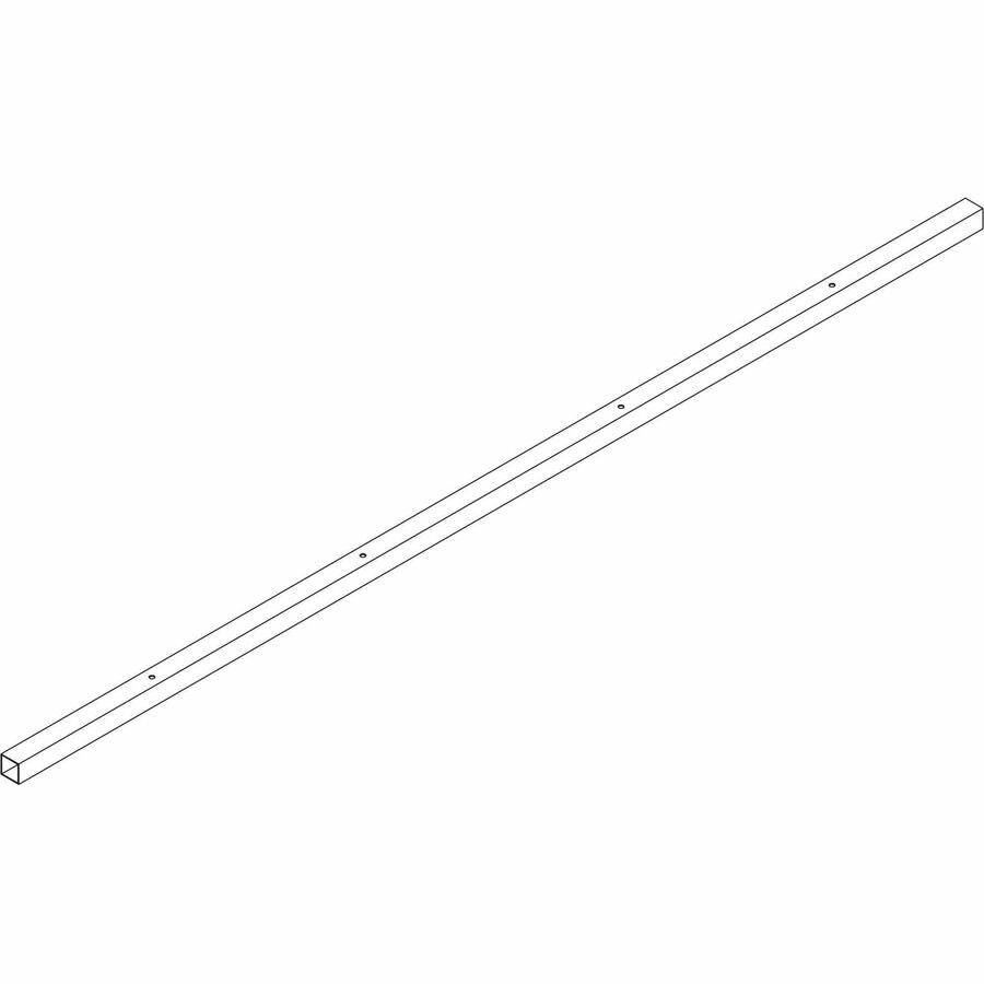 Image of Lorell Stiffener Bar,f72" Top,54"x1"x1",Black