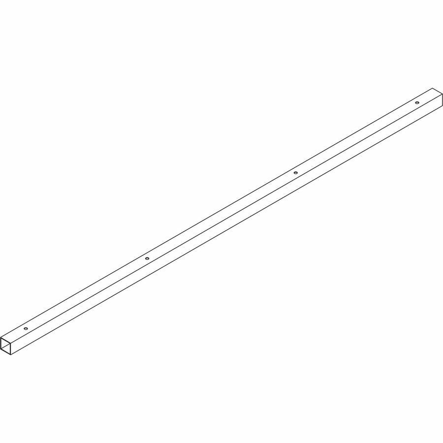 Image of Lorell Stiffener Bar,f60" Top,42"x1"x1",Black