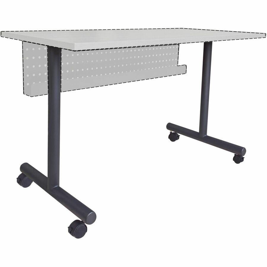 Image of Lorell Base,T-Leg,f/Invent Table,5"x22"x28.5",Black