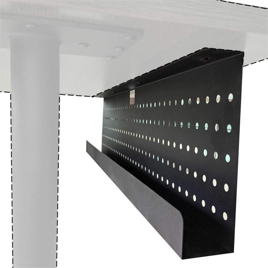 Image of Lorell Modesty Panel,f/48"Top,42"x3"x10",Black