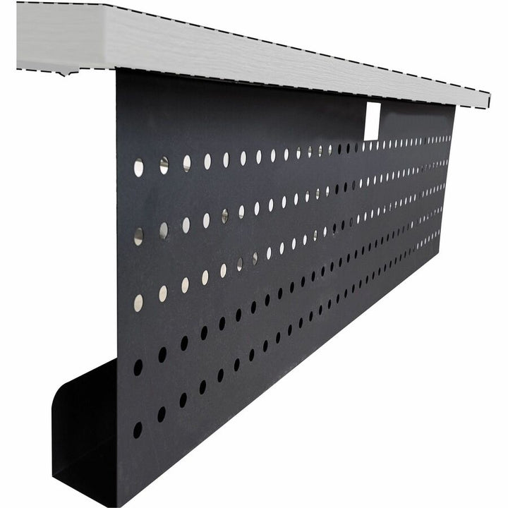 Image of Lorell Modesty Panel,f/48"Top,42"x3"x10",Black