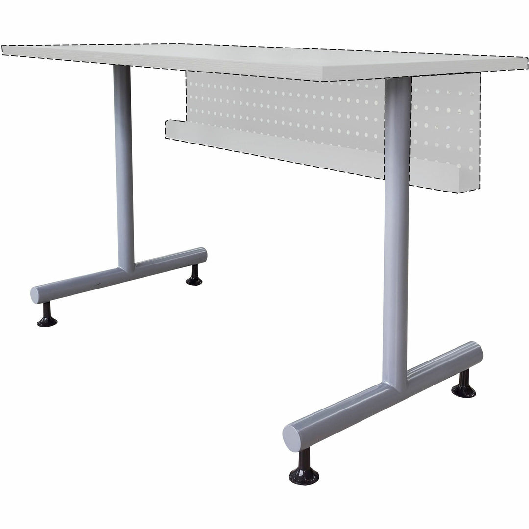 Image of Lorell Base,T-Leg,f/Invent Table,5"x22"x28.5",Silver