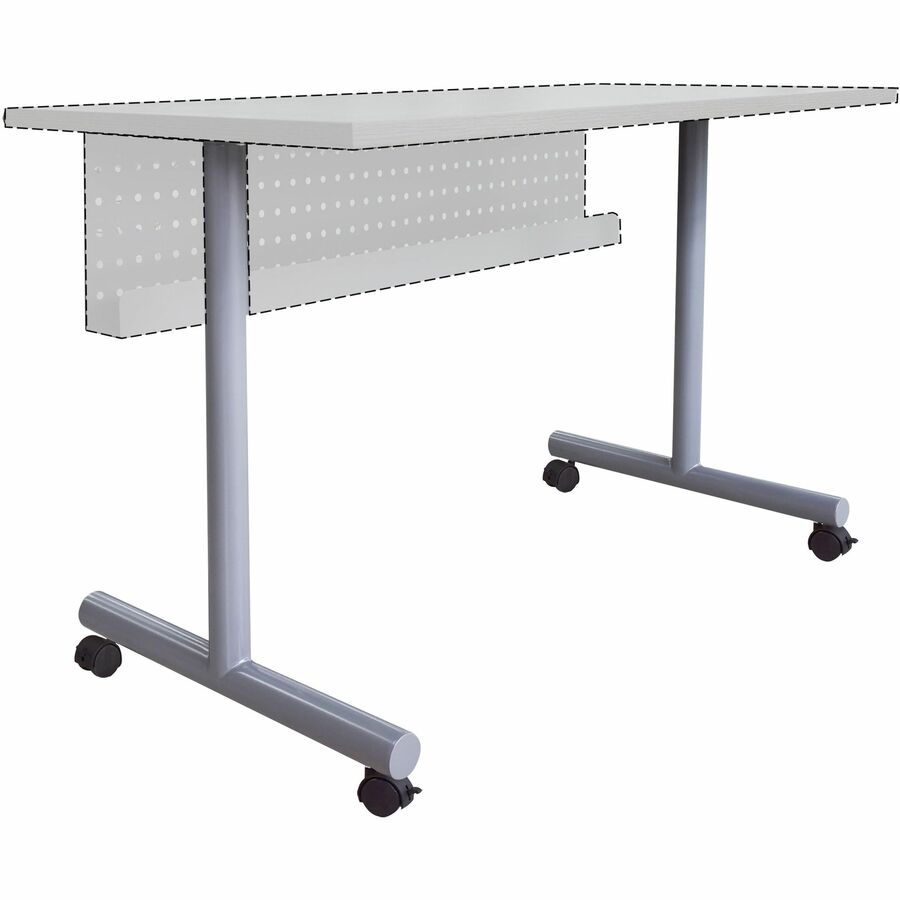Image of Lorell Base,T-Leg,f/Invent Table,5"x22"x28.5",Silver