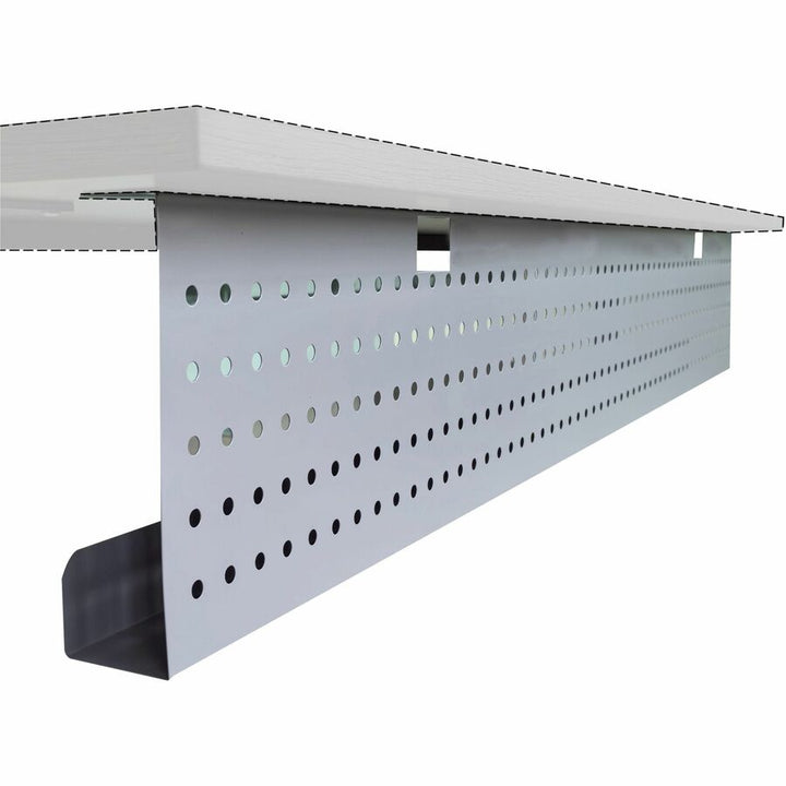 Image of Lorell Modesty Panel,f/60"Top,54"x3"x10",Silver