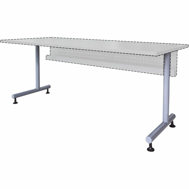 Image of Lorell Base,C-Leg,f/Invent Table,5"x22"x28.5",Silver