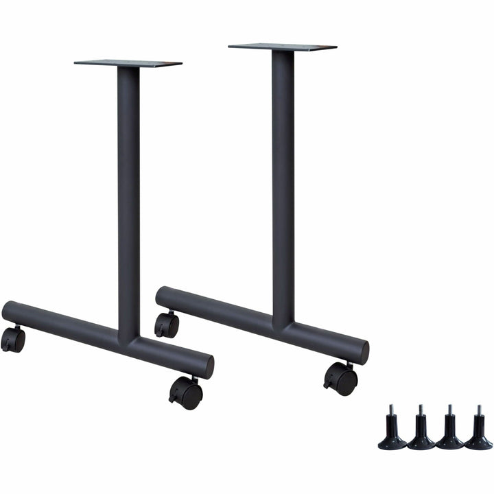 Image of Lorell Base,C-Leg,f/Invent Table,5"x22"x28.5",Black