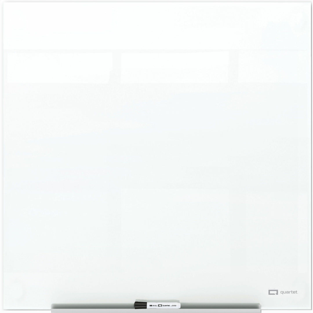 Image of Quartet® Dry-Erase Board,Magnetic,Frameless,Glass,48"x48",WE