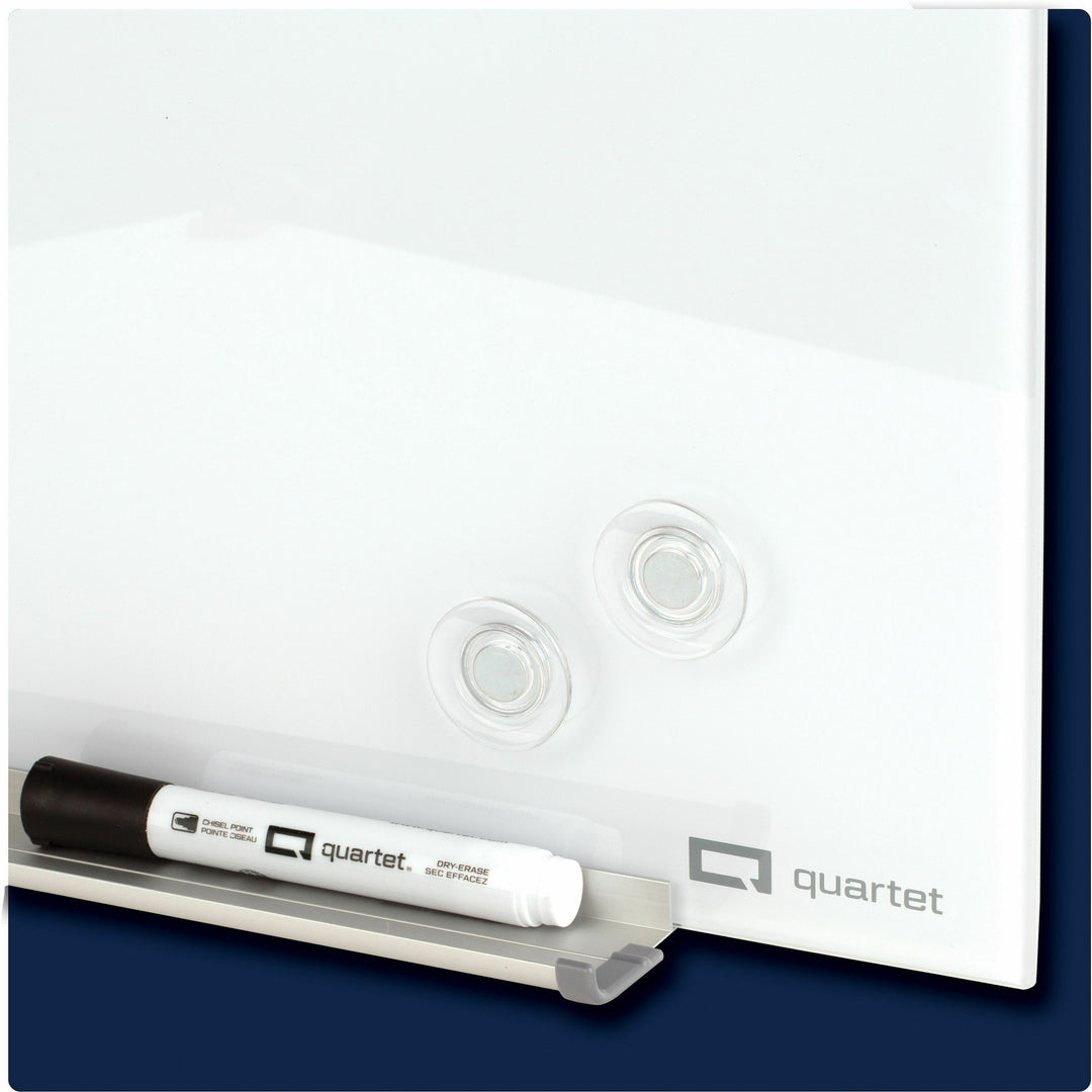 Image of Quartet® Dry-Erase Board,Magnetic,Frameless,Glass,48"x72",WE