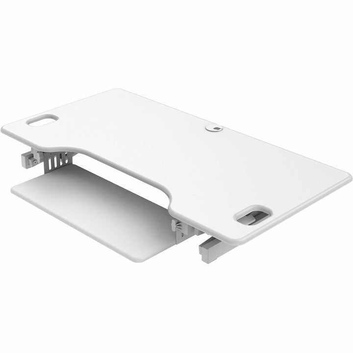Image of Rocelco Desk Riser,w/Tray,Deluxe,45-7/10"x23-3/5"x20",WE