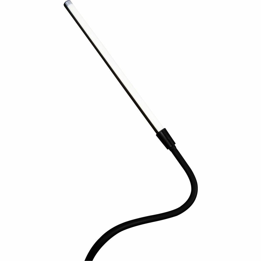 Image of OttLite® Lamp,Clip-On,ClearSun LED,Flex Neck,16-3/5"L,BK