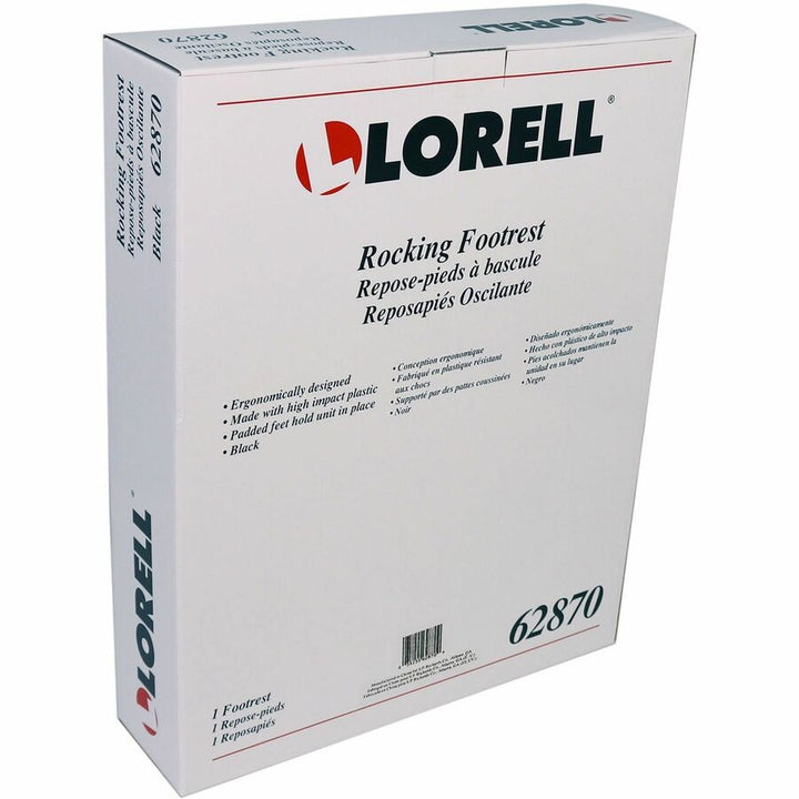 Image of Lorell Footrest,Rocking,Ergonomic,17-3/4"x13-4/5"x3",BK