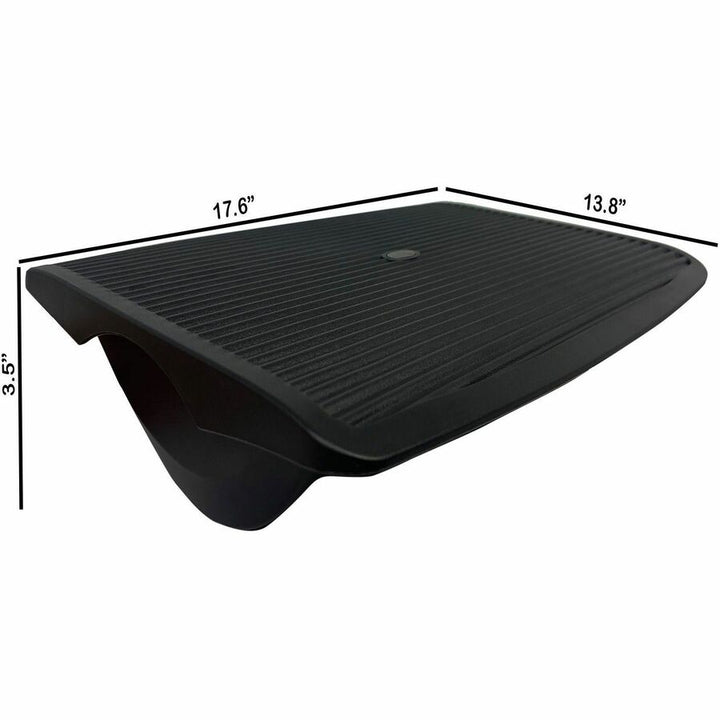 Image of Lorell Footrest,Rocking,Ergonomic,17-3/4"x13-4/5"x3",BK