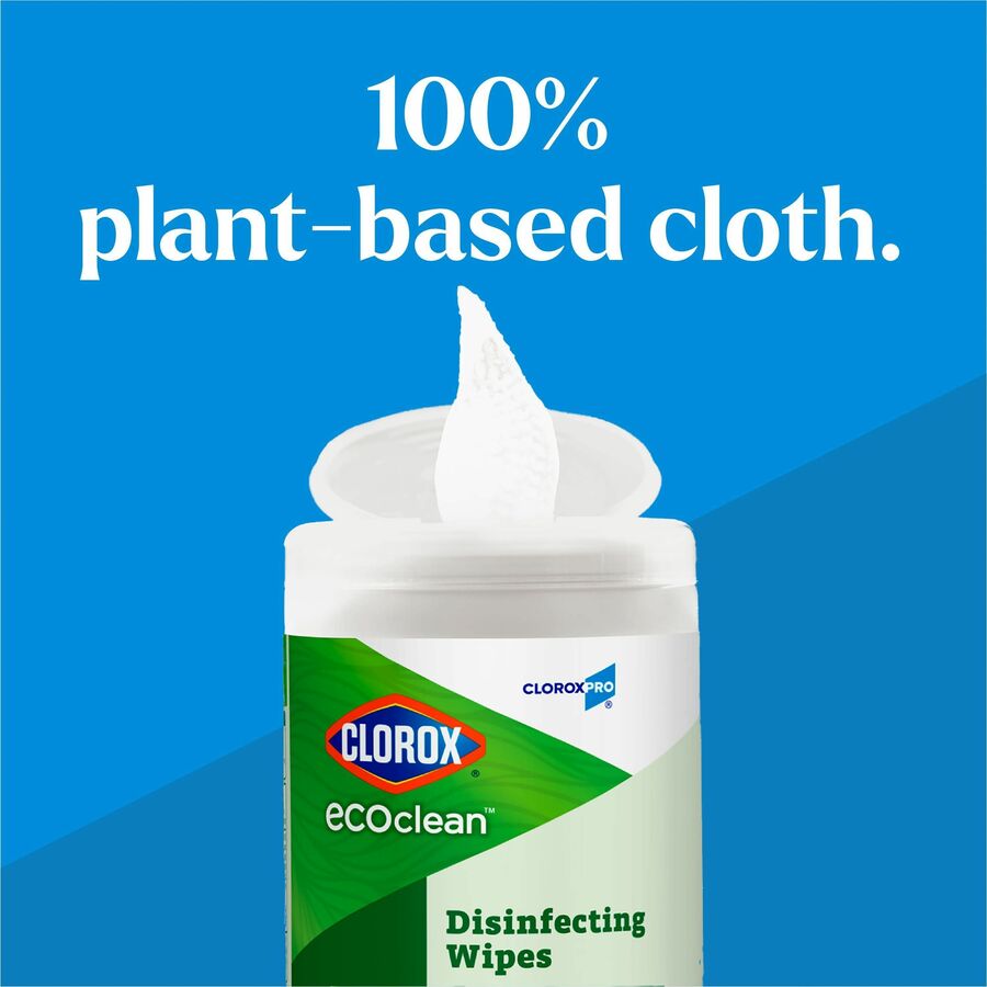 Image of Clorox® Wipes,Disifectant,EcoClean,75/Canister,WE