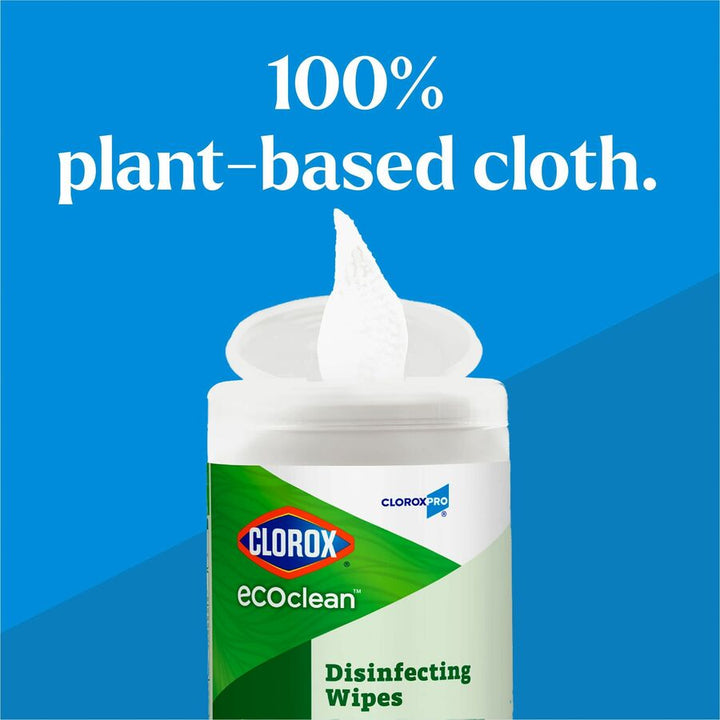 Image of Clorox® Wipes,Disifectant,EcoClean,75/Canister,WE