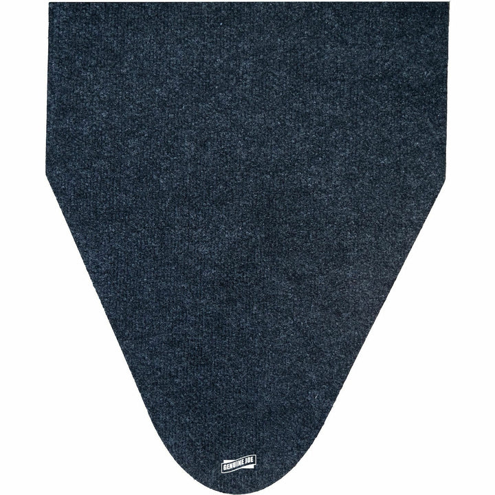 Image of Genuine Joe Urinal Mat, Deodorizing, 16.75"x20.5"x1.25", 6/CT, Black