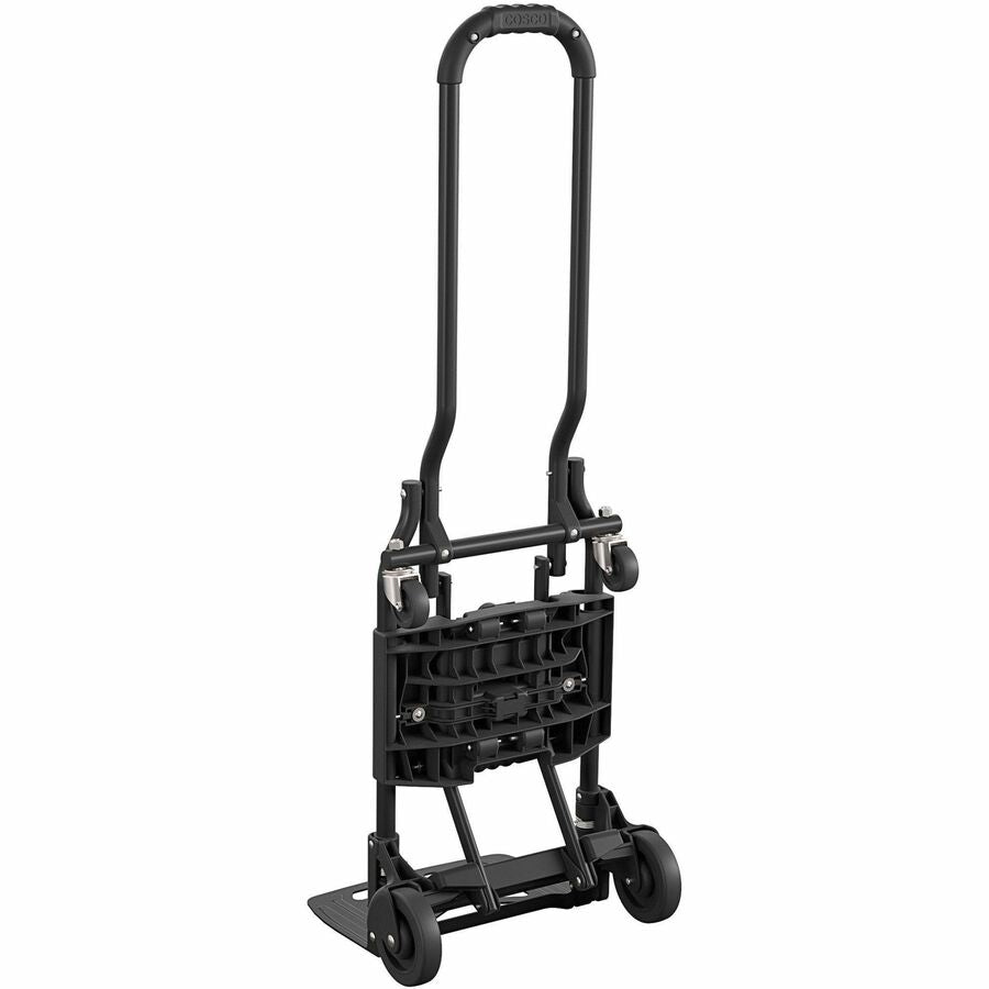 Image of Cosco 12223BLK1FXE Shifter Hand Truck & Cart, 300 lb Load Capacity, 16" W x 32.50" D x 34.30" Height, Steel Frame, Black, 1 Each