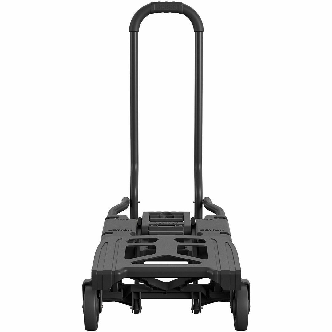Image of Cosco 12223BLK1FXE Shifter Hand Truck & Cart, 300 lb Load Capacity, 16" W x 32.50" D x 34.30" Height, Steel Frame, Black, 1 Each