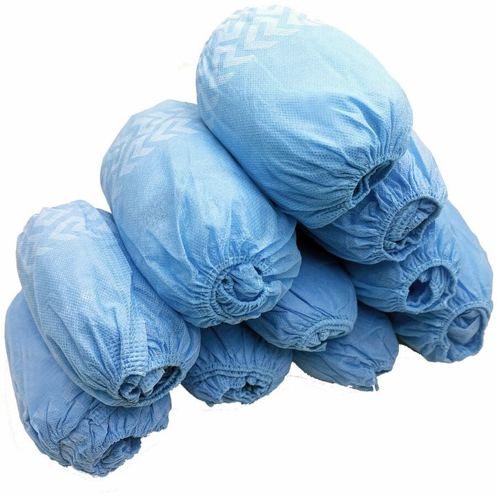 Image of Genuine Joe Shoe Covers,PolyLite,Large,16"L,150/Carton,Blue