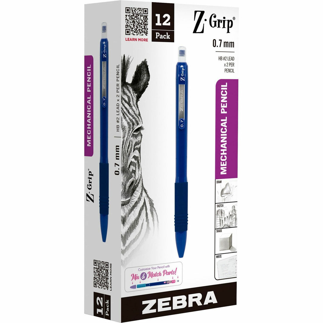 Image of Zebra® Mechanical Pencils,Refillable,0.7mm,NY Barrel