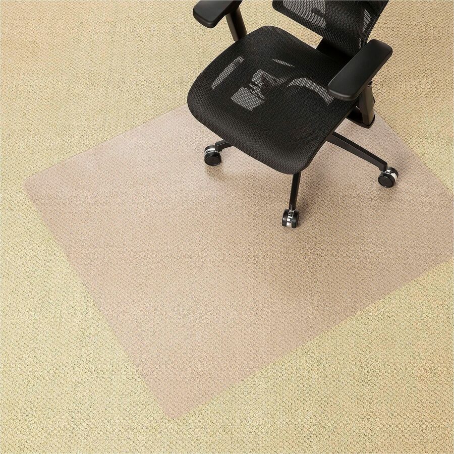 Image of deflecto® Chairmat,SuperGrip,Carpet/Hard Floors,Rectangle,46"x60",CL