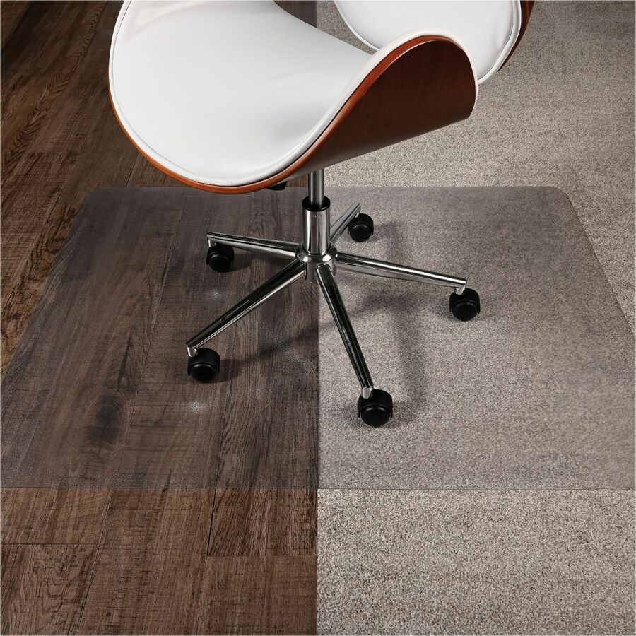 Image of deflecto® Chairmat,SuperGrip,Carpet/Hard Floors,Rectangle,45"x53",CL