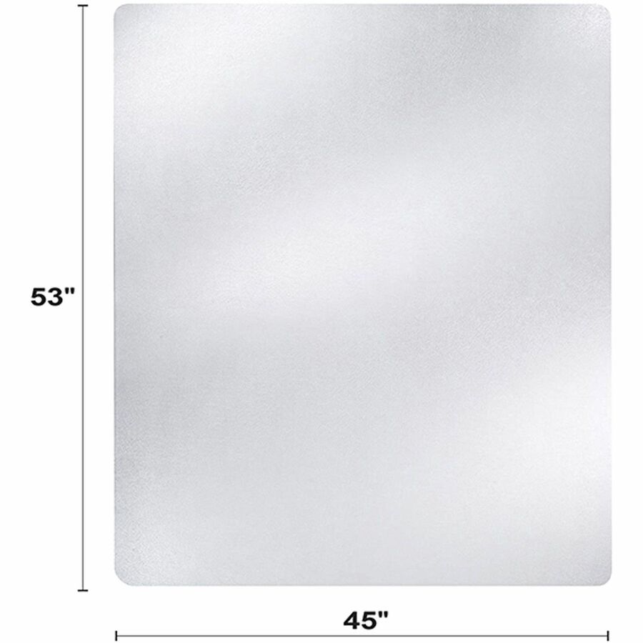 Image of deflecto® Chairmat,SuperGrip,Carpet/Hard Floors,Rectangle,45"x53",CL