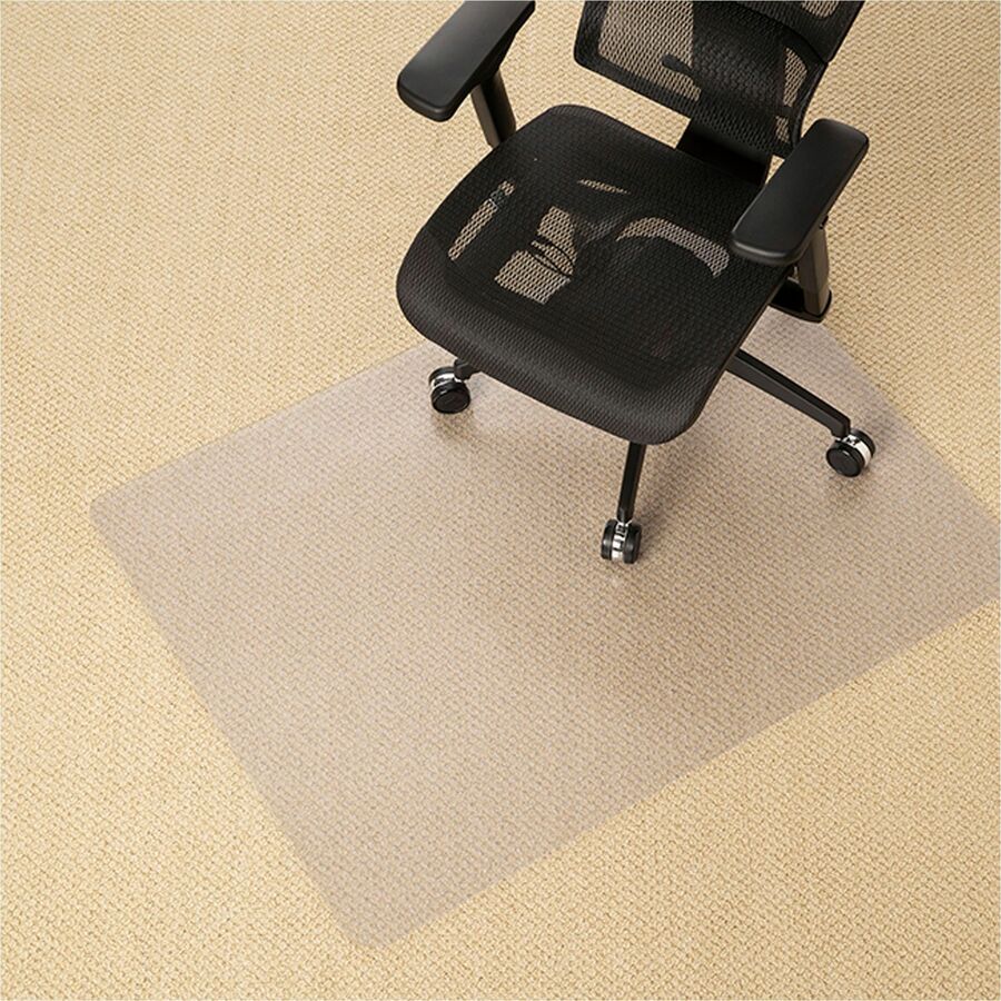 Image of deflecto® Chairmat,SuperGrip,Carpet/Hard Floors,Rectangle,45"x53",CL
