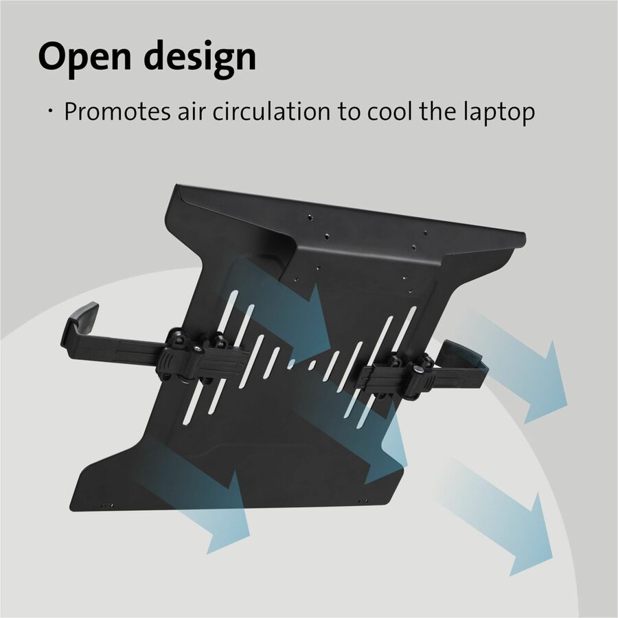 Image of Kensington® Laptop Holder,Universal,f/Laptops up to 15.6',BK