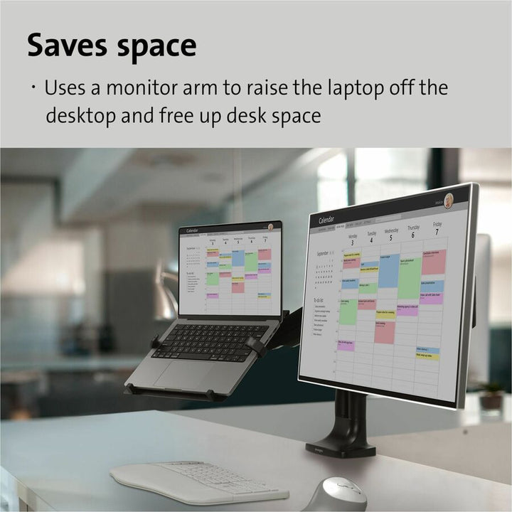 Image of Kensington® Laptop Holder,Universal,f/Laptops up to 15.6',BK